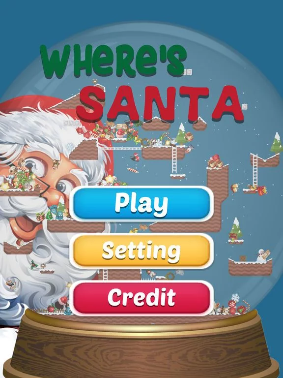 Изображение игры: Where's Santa