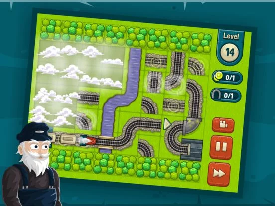 Изображение игры: Railway Panic