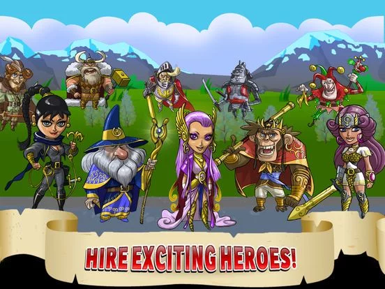 Изображение игры: Heroes & Dungeons