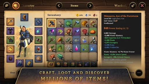 Изображение игры: 3D MMO Villagers & Heroes