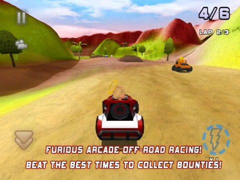 Изображение игры: Bounty Racer
