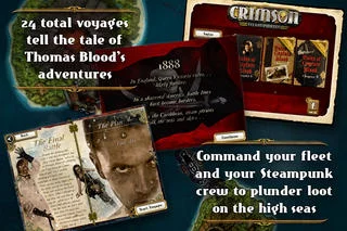 Изображение игры: Crimson: Steam Pirates for iPhone