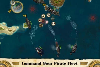 Изображение игры: Crimson: Steam Pirates for iPhone