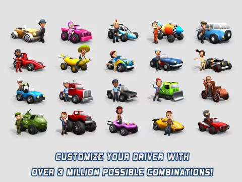 Изображение игры: Bounty Racer