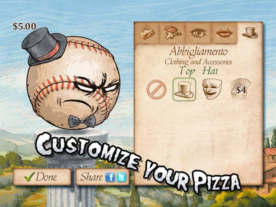 Изображение игры: Pizza Vs. Skeletons Free