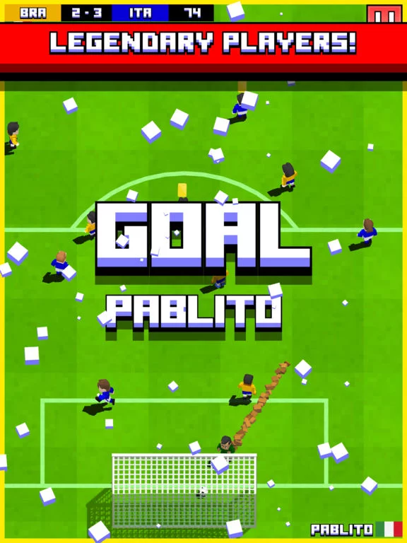 Изображение игры: Retro Soccer - Arcade Football Game