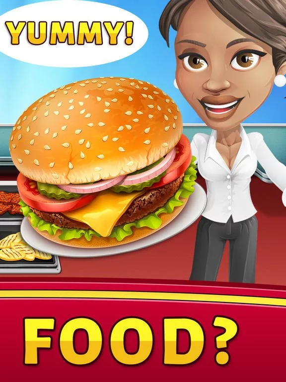 Изображение игры: Food Court Hamburger Fever 2: Burger Cooking Chef