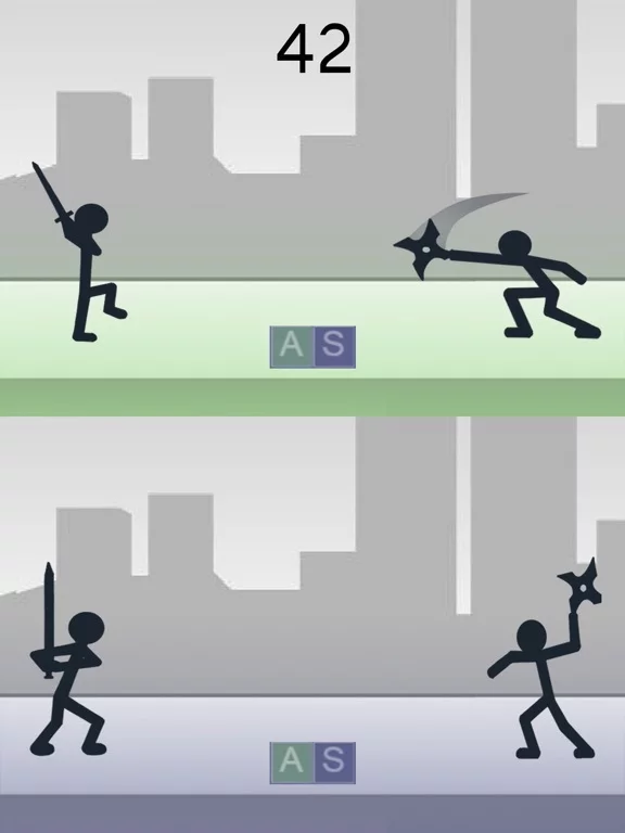 Изображение игры: Stickman Fighter vs Ninja Shooter-Make Them Fight