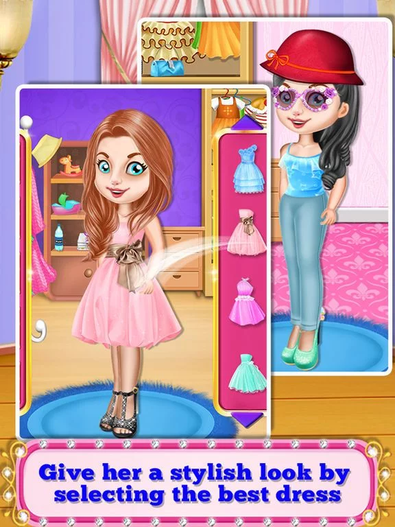 Изображение игры: Little Girl First Spa & Salon