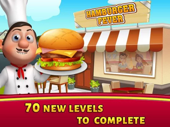 Изображение игры: Food Court Hamburger Fever 2: Burger Cooking Chef
