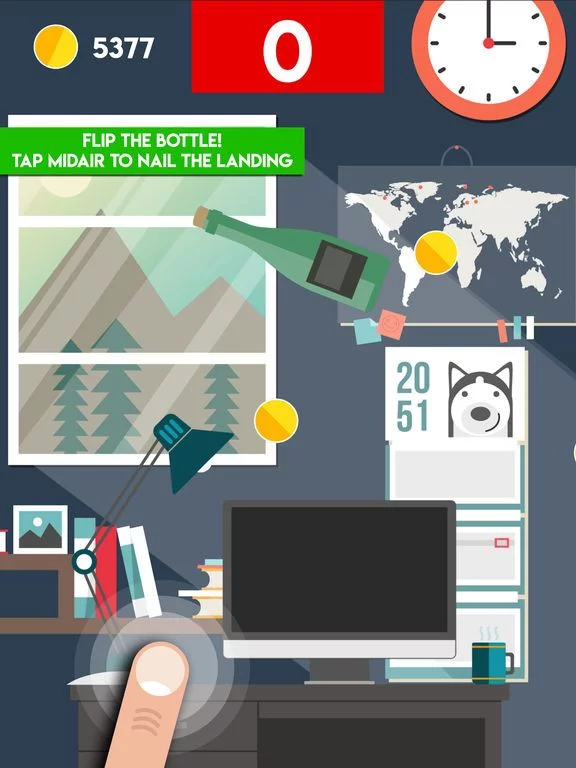 Изображение игры: Bottle Flip·