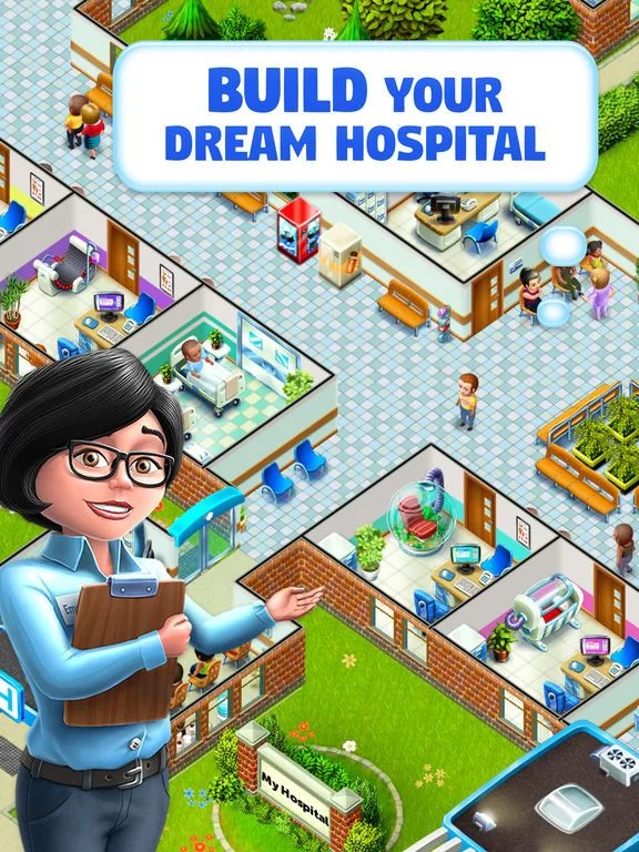 Изображение игры: My Hospital: Build and Manage