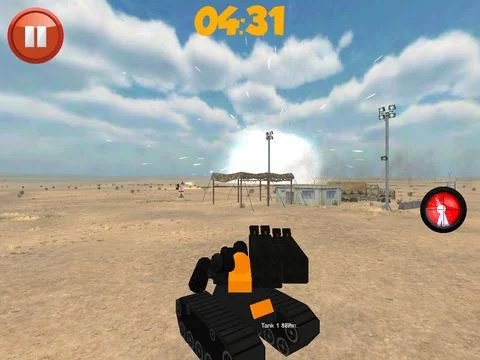 Изображение игры: Gunship tank Battle