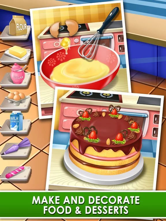 Изображение игры: Food Making Kids Games & Maker Cooking