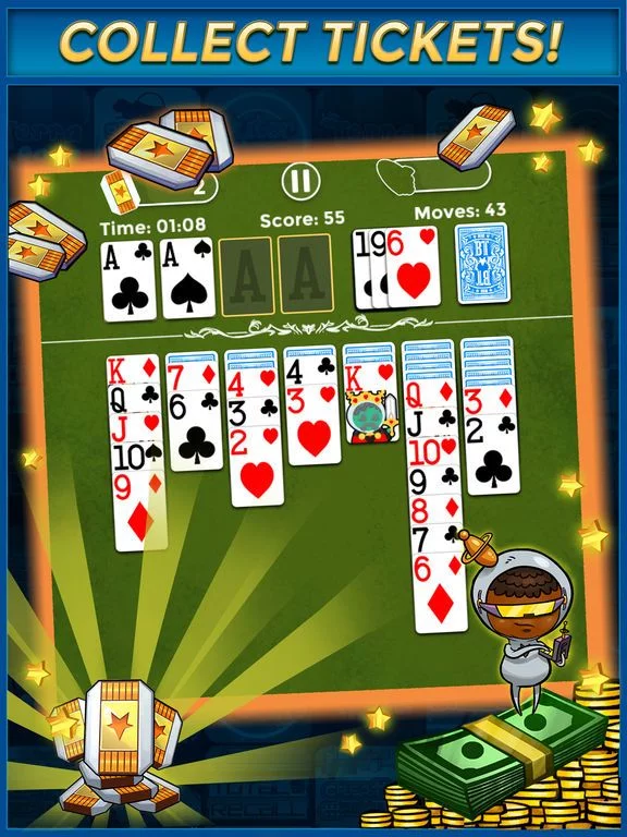 Изображение игры: Solitaire Cash Money App