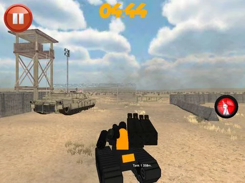 Изображение игры: Gunship tank Battle