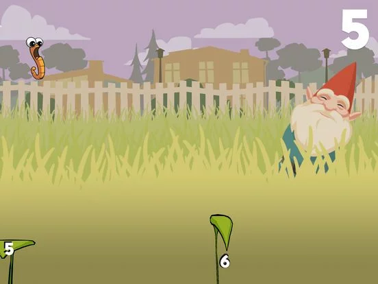 Изображение игры: Jumpy Worm