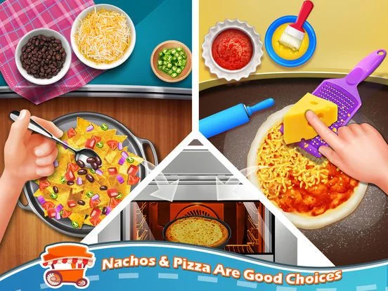 Изображение игры: Kids Street Food Cooking!