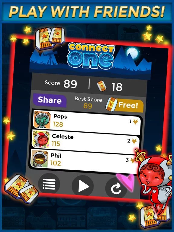 Изображение игры: Connect One App
