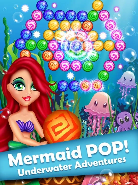 Изображение игры: Mermaid Games - Mermaid Pop