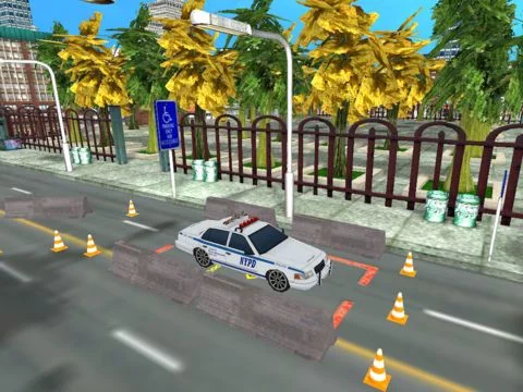 Изображение игры: Police Car Parking Adventure