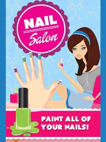 Изображение игры: A+ Nail Salon Games & Designs Makeover Spa