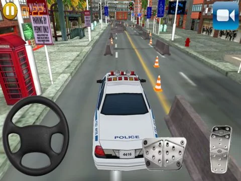 Изображение игры: Police Car Parking Adventure