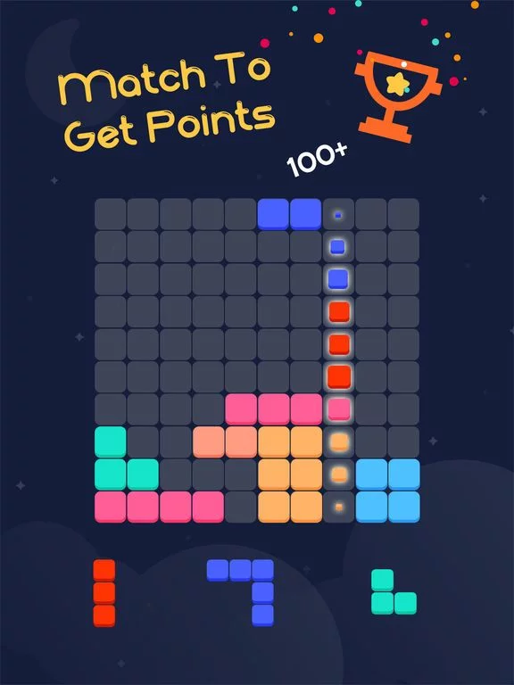 Изображение игры: Block Blitz: A Grid Puzzle Game