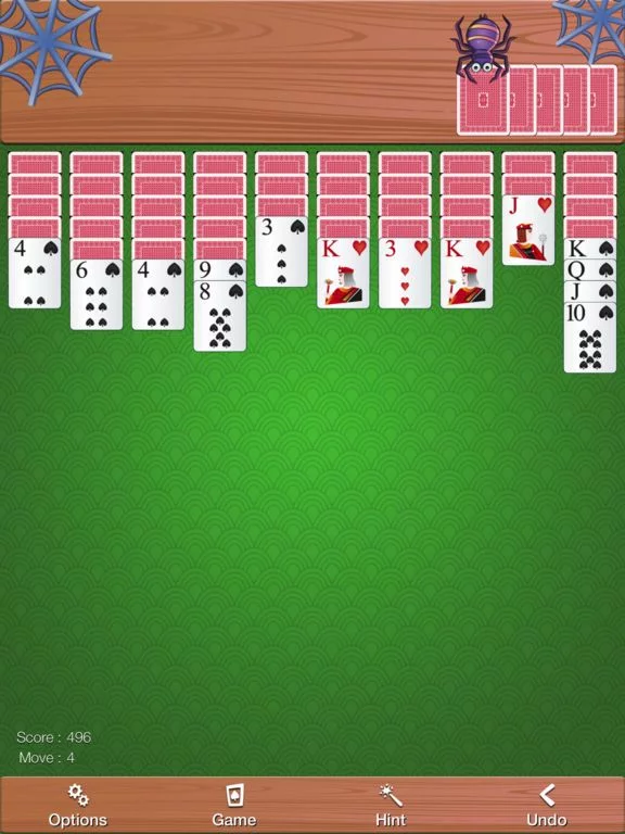 Изображение игры: Relaxed Spider Solitaire Pro
