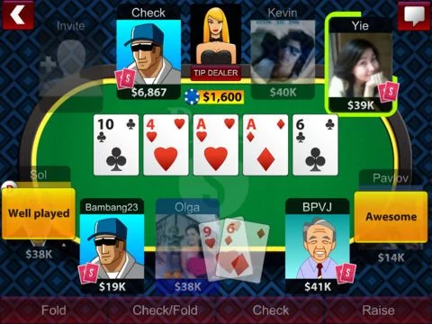 Изображение игры: Texas Hold'em Poker Online - Holdem Poker Stars