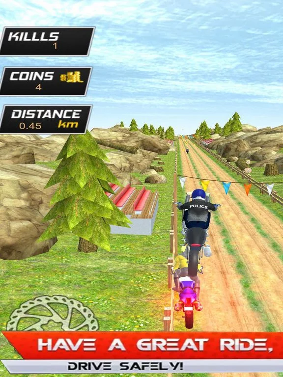 Изображение игры: Real Police Motor Racing