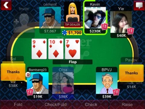 Изображение игры: Texas Hold'em Poker Online - Holdem Poker Stars