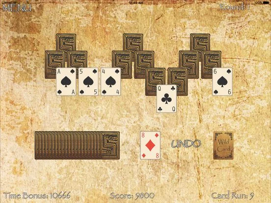 Изображение игры: Three Towers Solitaire