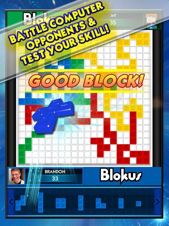 Изображение игры: Blokus Free - Attack, Block & Defend!