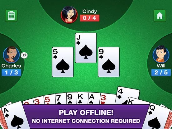 Изображение игры: Simple Spades - Card Game