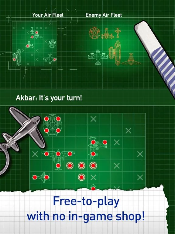 Изображение игры: Air Battle: Sea Battle
