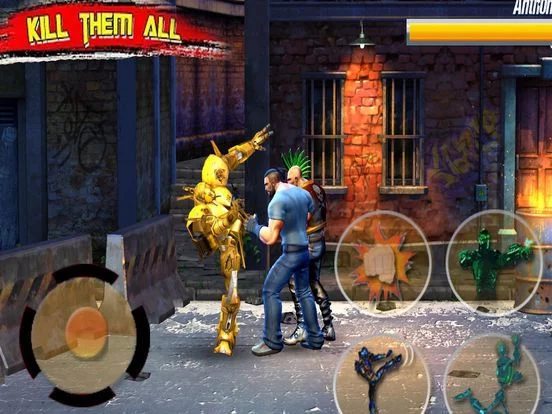 Изображение игры: Robot Street Battle