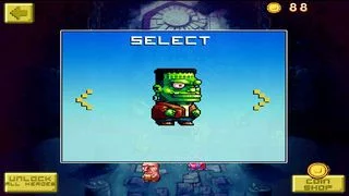 Изображение игры: Dumpy Pixel Monsters: The Adventure of Scary Aliens