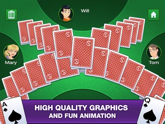 Изображение игры: Simple Spades - Card Game