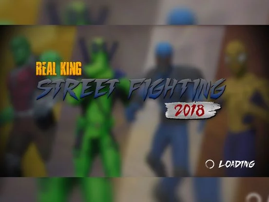Изображение игры: Real King street fighting 2018