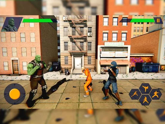 Изображение игры: Real King street fighting 2018