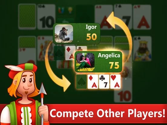 Изображение игры: Solitaire Klondike ▻ Card Game