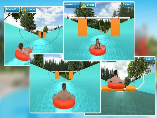 Изображение игры: VR Water Slide 3D: Virtual Water Ride