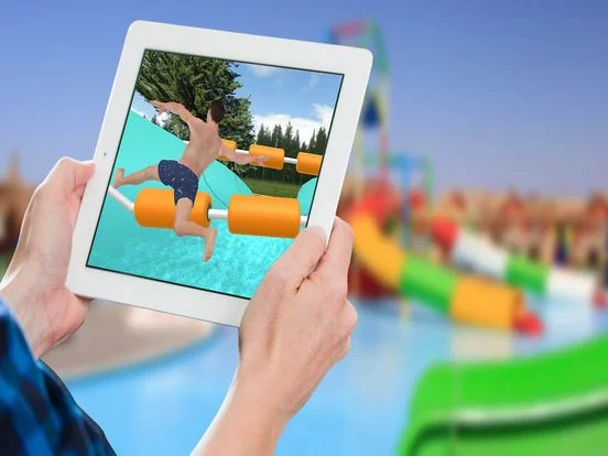 Изображение игры: VR Water Slide 3D: Virtual Water Ride