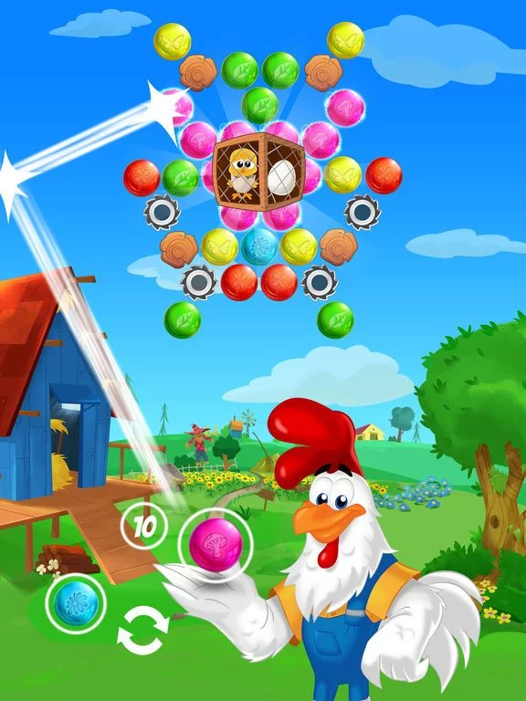 Изображение игры: Farm Bubbles