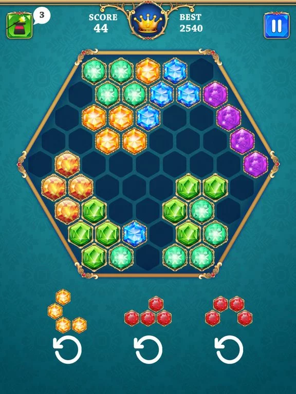 Изображение игры: 100! Block Jewel: Puzzle Ultimate Gems
