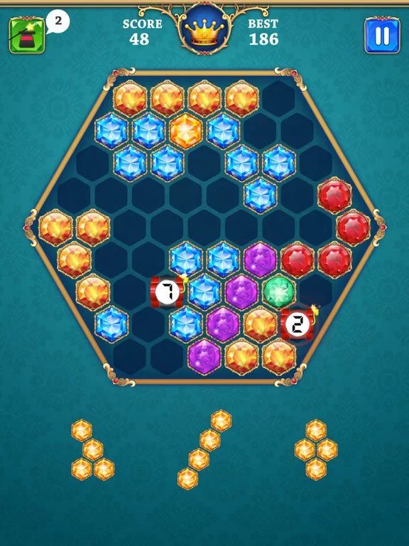 Изображение игры: 100! Block Jewel: Puzzle Ultimate Gems