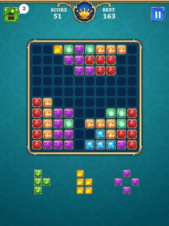 Изображение игры: 100! Block Jewel: Puzzle Ultimate Gems