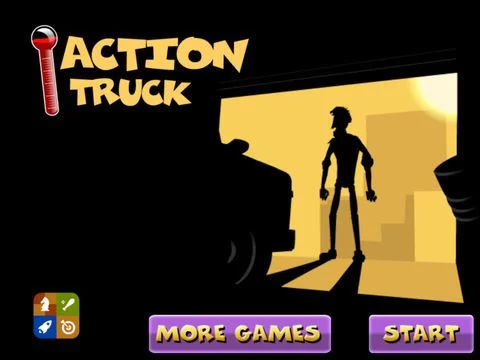 Изображение игры: Action Truck Racer