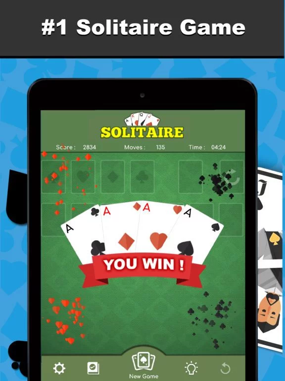 Изображение игры: Solitaire from PlaySimple